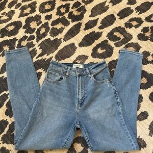 Abercrombie & Fitch High Rise Blue Jeans